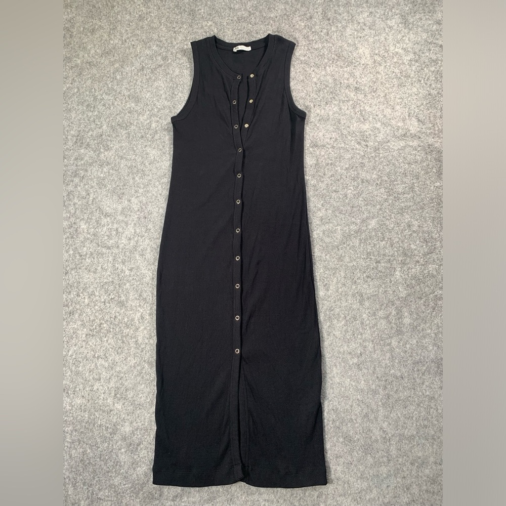 Zara Black Midi Dress